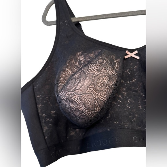 Cacique Unlined Full Coverage NoWire Bra - Picture 5 of 9